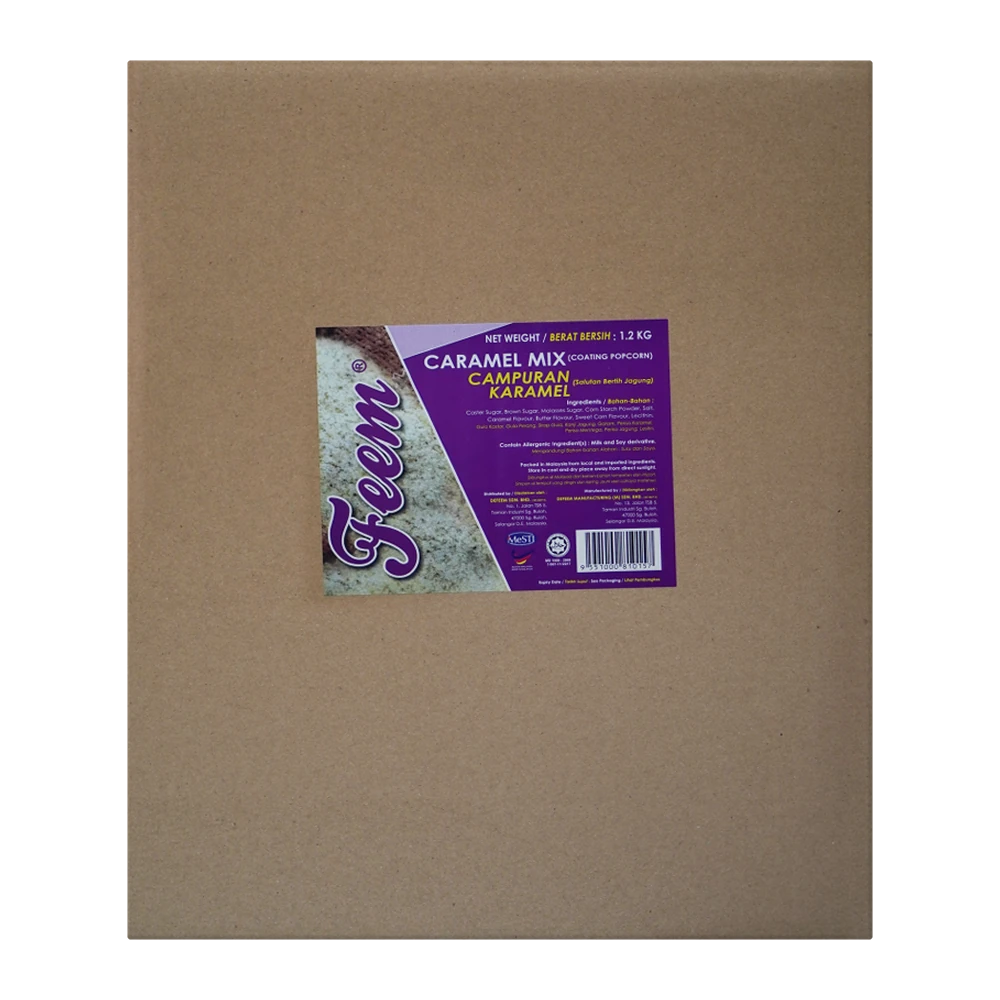 FEEM Caramel Mix carton